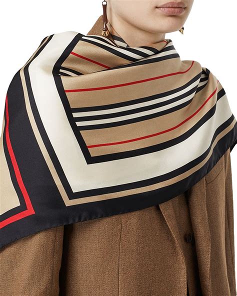 burberry men's scarf bloomingdale's|Burberry silk scarf.